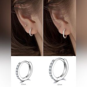 Earrings 2 Pairs Cartilage Piercing Earrings Ear Cuff Tiny